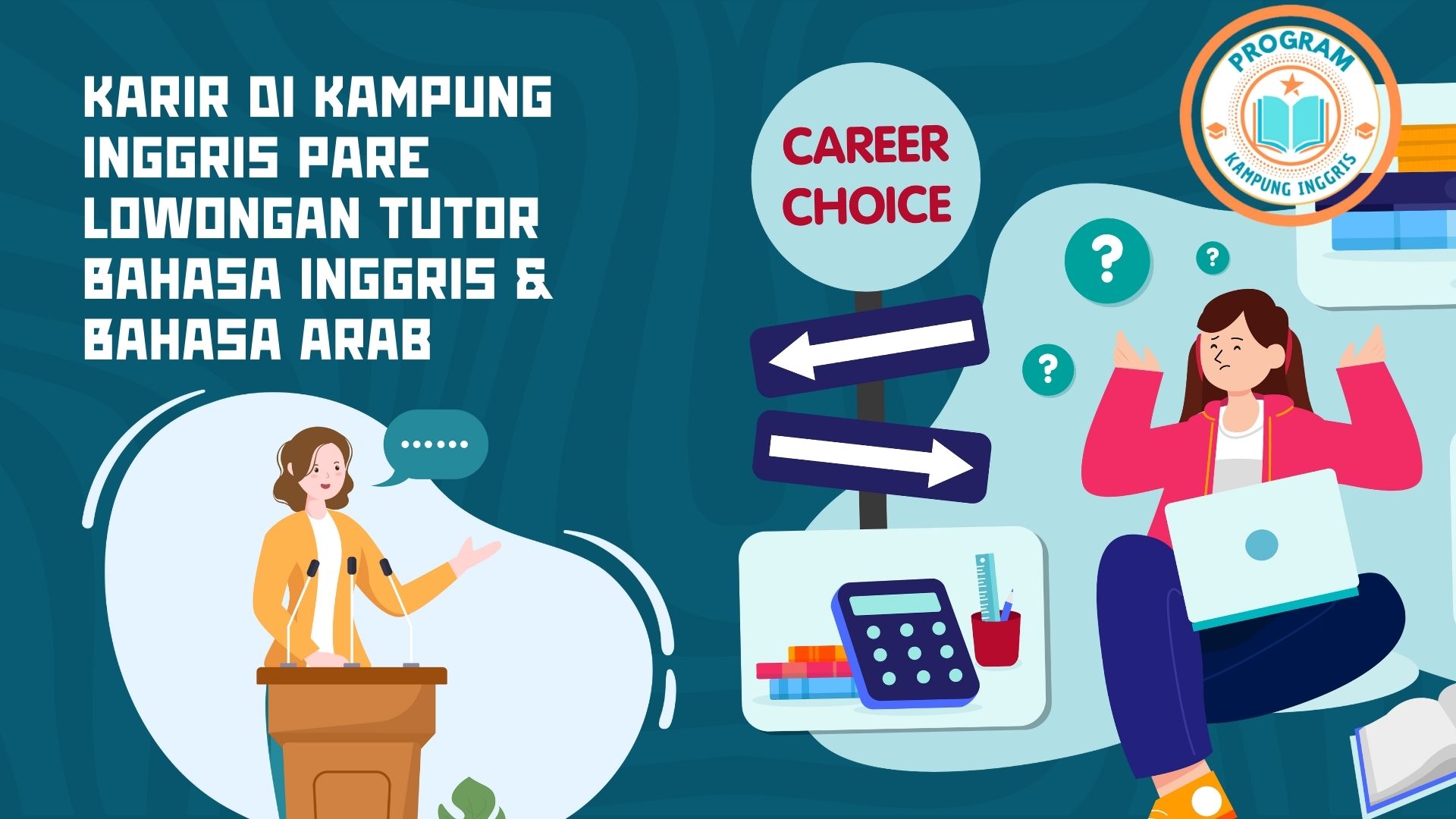 Karir di Kampung Inggris Pare – Lowongan Tutor Bahasa Inggris & Bahasa Arab Karir di Kampung Inggris Pare – Lowongan Tutor Bahasa Inggris & Bahasa Arab